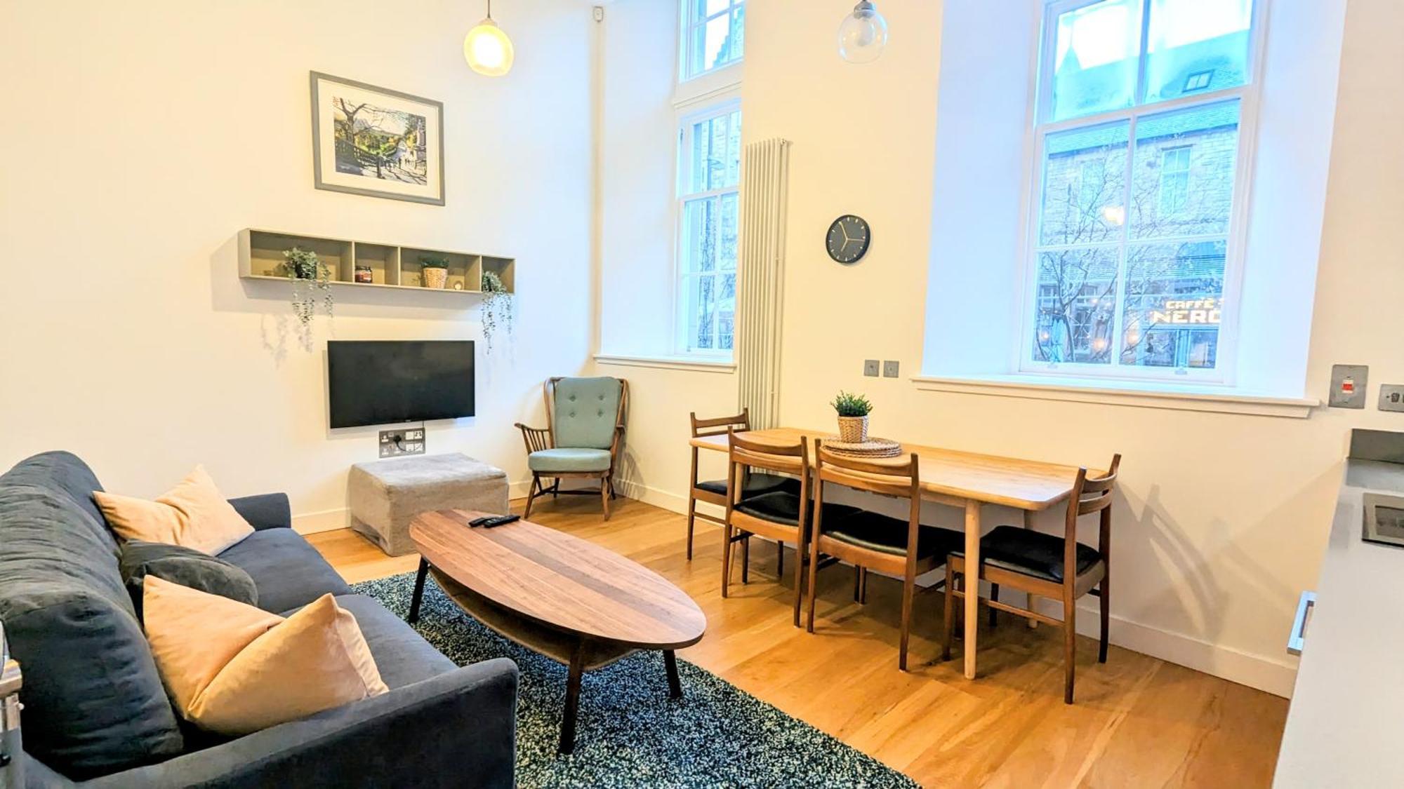Luxury Apartment In Edinburgh City Center Zewnętrze zdjęcie